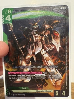Gundam New Type Rising - Gundam Deathscythe  GD01-025 LR - English