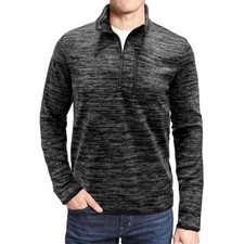 Mens Long Sleeve T-shirt Winter Leisure Outdoor Comfort Soft Plain Top