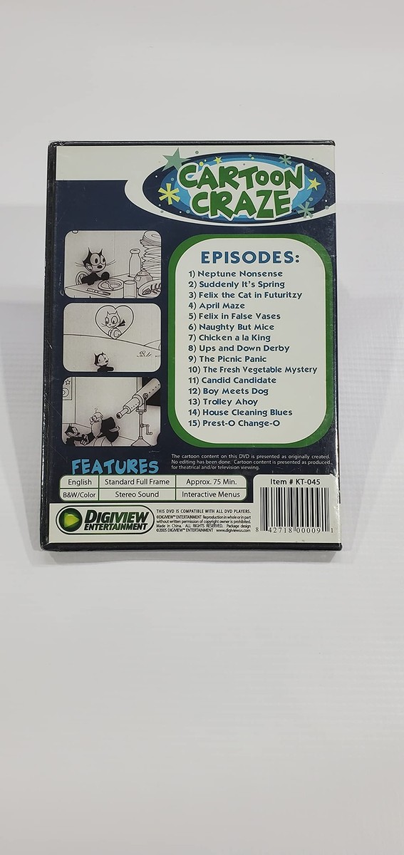 Cartoon Craze Presents: Felix the Cat: Futuritzy [DVD] | eBay