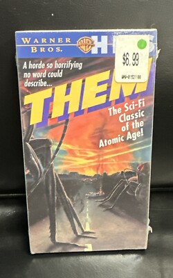 Them Warner Bros. VHS Sci-Fi Horror Classic 1987 Release Brand New Sealed 