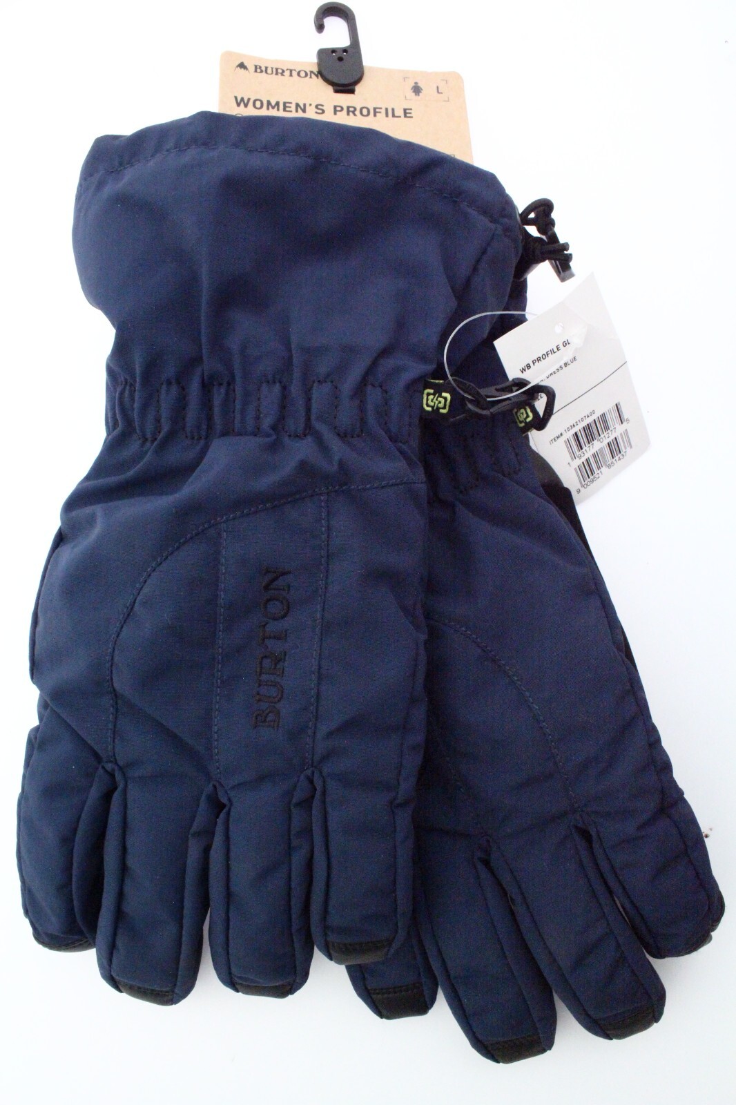 NWT - BURTON Women's PROFILE Dress Blue SKI / SNOWBOARDING GLOVES - L