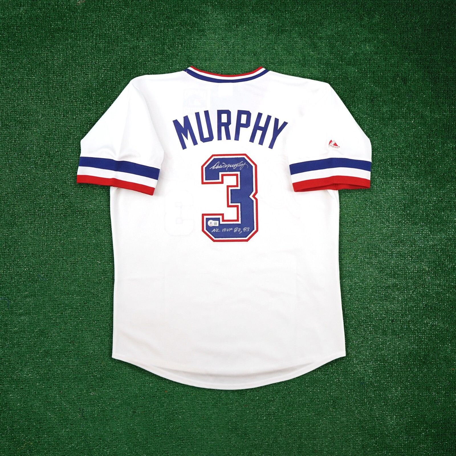 Mitchell & Ness MLB Dale Murphy Atlanta Braves 1980 Authentic Cooperstown Collection Mesh Batting Practice Jersey