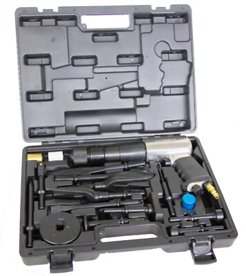 Vibrations Druckluftmeißel Druckluft Meißelhammer Schlaghammer Set 259