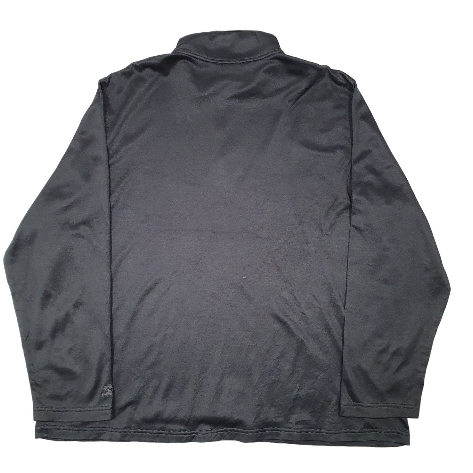 STARTER 1/4 Quarter Zip Active Cotton Jumper Sweatshirt Mens XXL image 3
