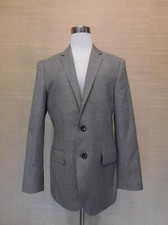 JCrew 425 Ludlow suit jacket Italian stretch worsted wool G1109 42L mneral grey