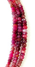HSN Jay King Sterling Silver 3-Strand Ruby 18" Bead Necklace — photo 4