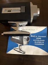 Bell  Howell 430 Autoload Super 8 Camera With Soft Case.