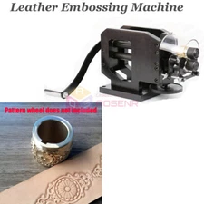 Belt Leather Embossing Machine Belt Roller Stamping Creasing Printing Machine