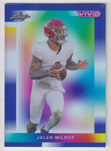 2024 Leaf Vivid Jalen Milroe #50