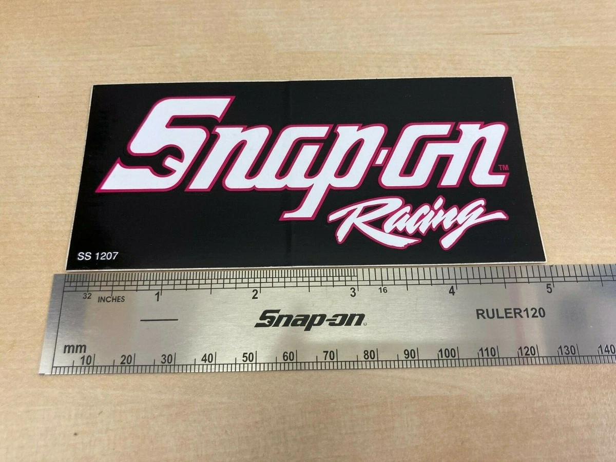 Snap On Racing Vintage Retro Style Tool Box Sticker Decal Genuine 5in Width