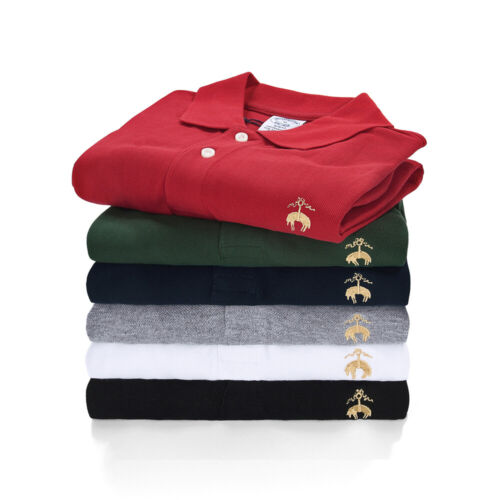 Camisa polo de manga corta de algodón ajustada para hombre Brooks Brothers M/L/XL/2XL - Imagen 2 de 16