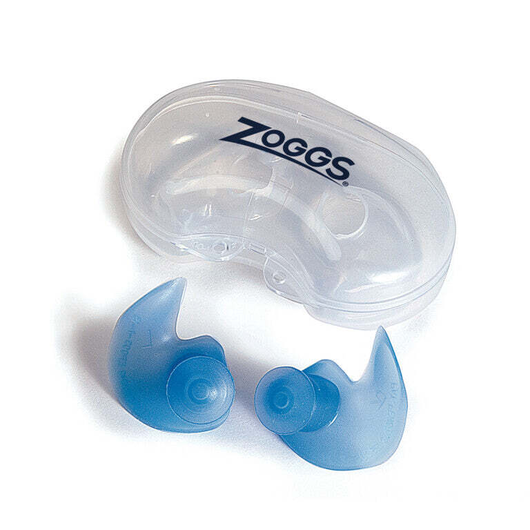 Tapones para los oídos de natación Zoggs para adultos Aqua Plugz impermeables ajuste cómodo piscina agua de mar