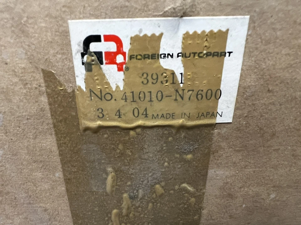 JUEGO PINZAS FRENO DELANTERAS NUEVAS 41011-N4490RE 41010-N7600 240ZX  Foto 4 de 4