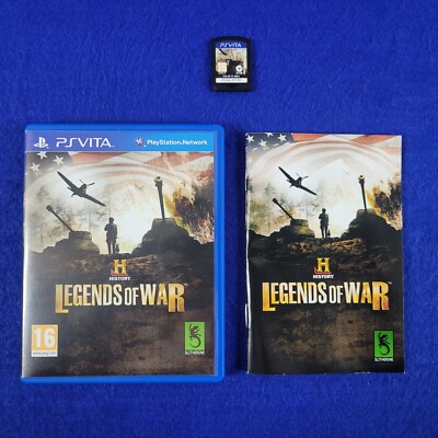 海外版　HISTORY Legends of war 欧州版 PS VITA HISTORY Legends Of War History Channel Game REGION FREE