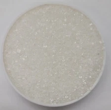 White Coarse Crystals Sugar Edible Party Sprinkles- You Pick The Amount