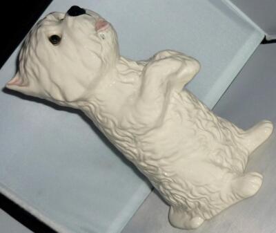 SCHÖNE JUST CATS & CO WHITE WEST HIGHLAND TERRIER HUND ORNAMENT FIGUR FIGUR FIGUR