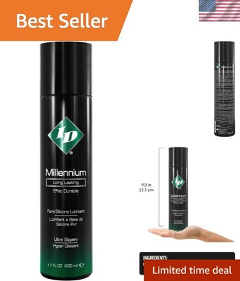 Millennium 17 FL OZ Premium Silicone Personal Lubricant - Long-Lasting Formula