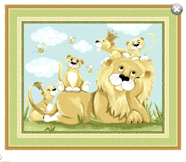 Paneles de tela de León