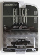 Greenlight Black Bandit series 19 1968 DATSUN 510 matte black