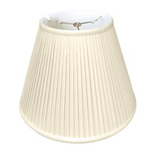 Royal Designs Inc Lamp Shade Deep Empire Side Pleat Lampshade Softback