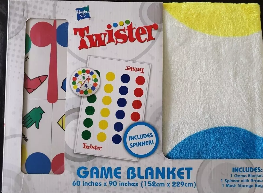 Hasbro Twister Game Blanket