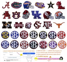 SEC~Conferenc EMBROIDERED Patches(Select options)✈Thai by USPS agent