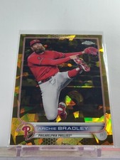 2022 Topps Chrome Sapphire Edition Archie Bradley #10 Gold /50