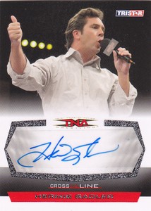 2008-Tristar-Cross-The-Line-TNA-Wrestling-Hermie-Sadler-Autograph-Auto-Card