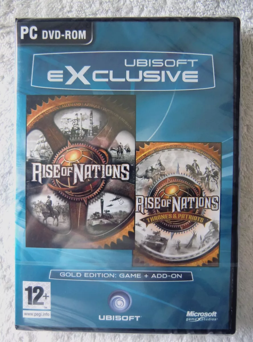 Rise of Nations: Thrones & Patriots - PC NEW