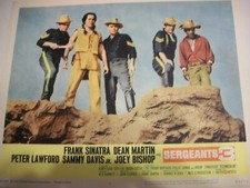 Sammy Davis Jr.    signed   lobby card   w/COA