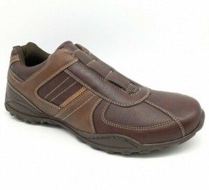 40 41 42 43 44 45 46 Basket Tennis Chaussure Homme Marron Enfilé Sans  Scratch | eBay