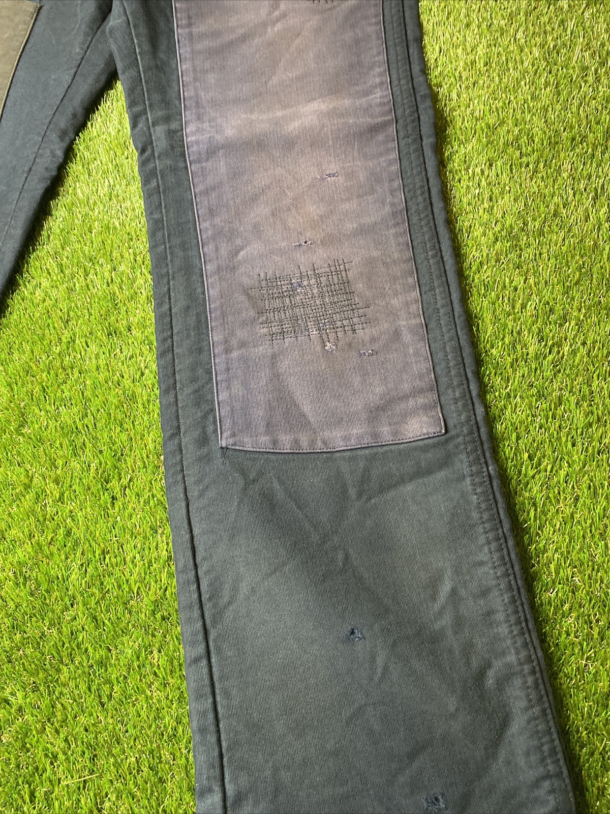 Ralph Lauren Denim & Supply Pants Vintage Patchwork Style 34x32 image 5