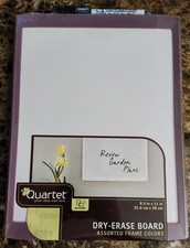 Quartet Magnetic Dry-Erase Board 8.5x11 - Marker Magnets NEW Ships FREE