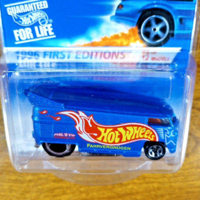 Hot Wheels VW BUS 1996 ファーストエディション Hot Wheels - 1996 First Editions - #6 of 12 - VW (Volkswagen