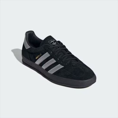 Billy's adidas Originals Gazelle Indoor Black Silver ID0988 Men's