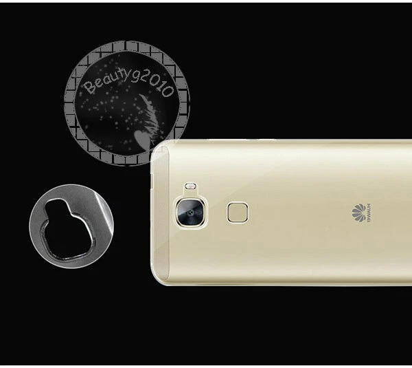 CUSTODIA COVER CASE PER Huawei G8 SLIM TRASPARENTE copertura bordo TPU GEL - Immagine 2 di 2