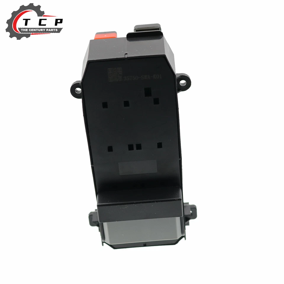 NOVO OEM Master Power Window Interruptor de Controle de Porta Driver Esquerdo para 07-11 Honda CR-V - Imagem 4 de 4