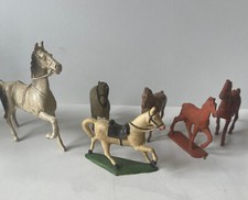 1950s 6 Play-set Horse Toy Figures