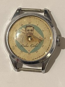Babe Ruth with signature Exacta Wrist Watch Great definition