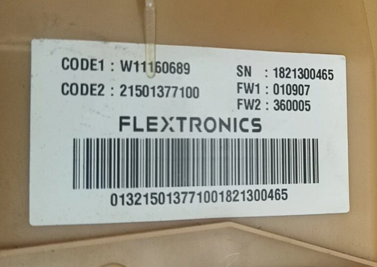 U6 Whirlpool WM11160689 769991546841 488000625874 Elektronik Modul 