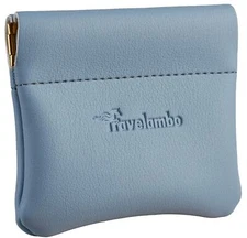 Leather Genuine Leather Squeeze Coin Purse Coin Pouch Change Holder