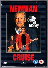 The COLOR OF MONEY DVD (1987)  TOM CRUISE  PAUL NEWMAN  REGION 4
