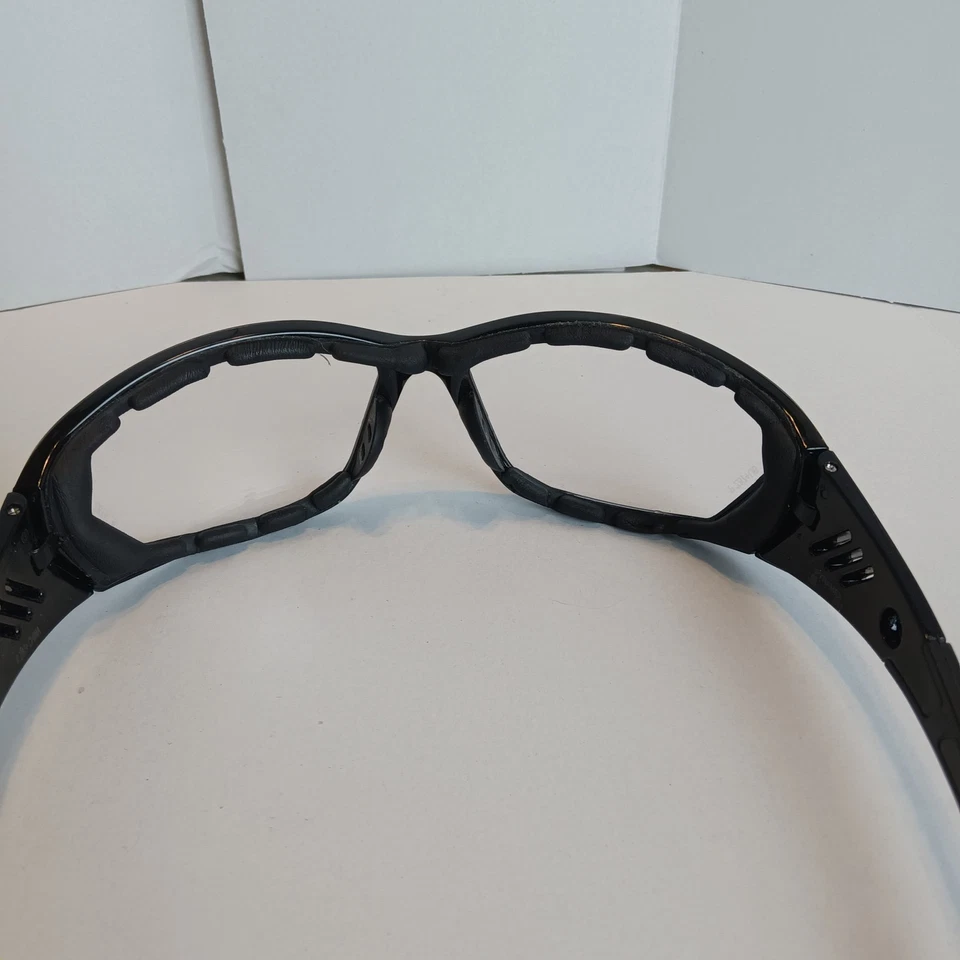 Gafas de seguridad Pyramex PMX lentes transparentes forradas de espuma Z87+ gafas de trabajo unisex Foto 3 de 4