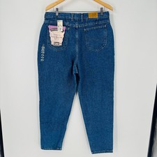 Vintage Lee Jeans Size 18 Medium Womens Relaxed Fit Deadstock 80  s 90  s USA