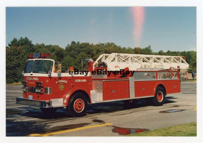 Ashland, MA Ladder 1 1964 FWD/Farrar/Grove Fire Truck Photo