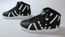 Fila Men's Vulc 13 Stripe T Lifestyle Sneakers CD4 Black/White Size US:10