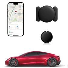 Mini Magnetic GPS Tracker for Vehicles IP65 Waterproof Real-Time Hidden Black