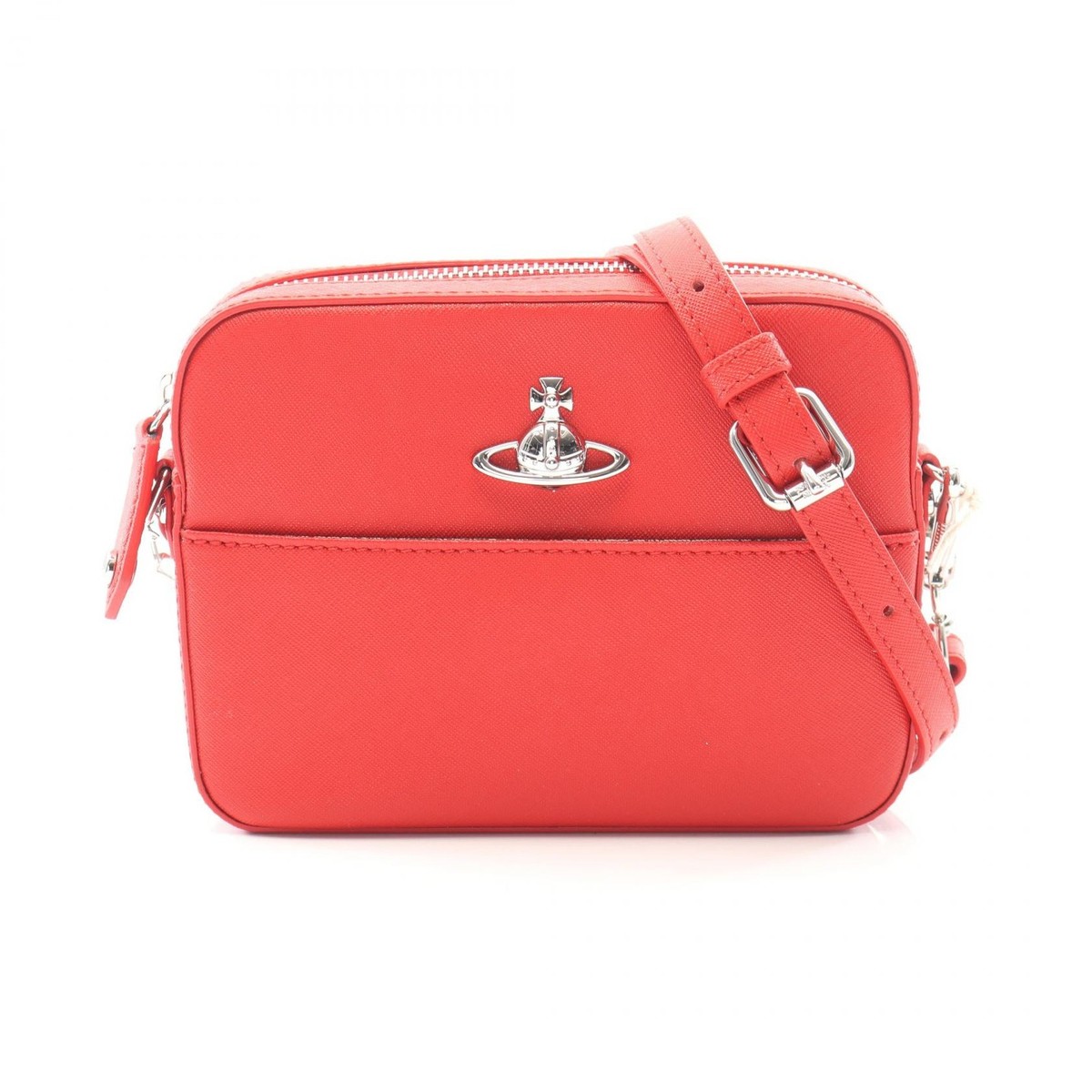 Vivienne Westwood SAFFIANO CAMERA crossbody Shoulder Bag 