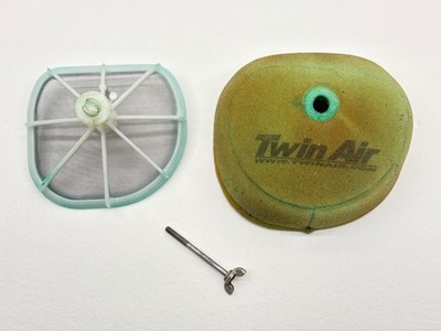 Twin Air Filter Screen Cage Fits Yamaha WR450F 2003-2006 Intake Holder Wing Nut 