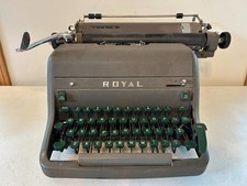 Vintage RARE Royal Manual Heavy Duty Typewriter Touch Control Z-8287 Brown thumbnail
